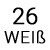 26mm Weiss